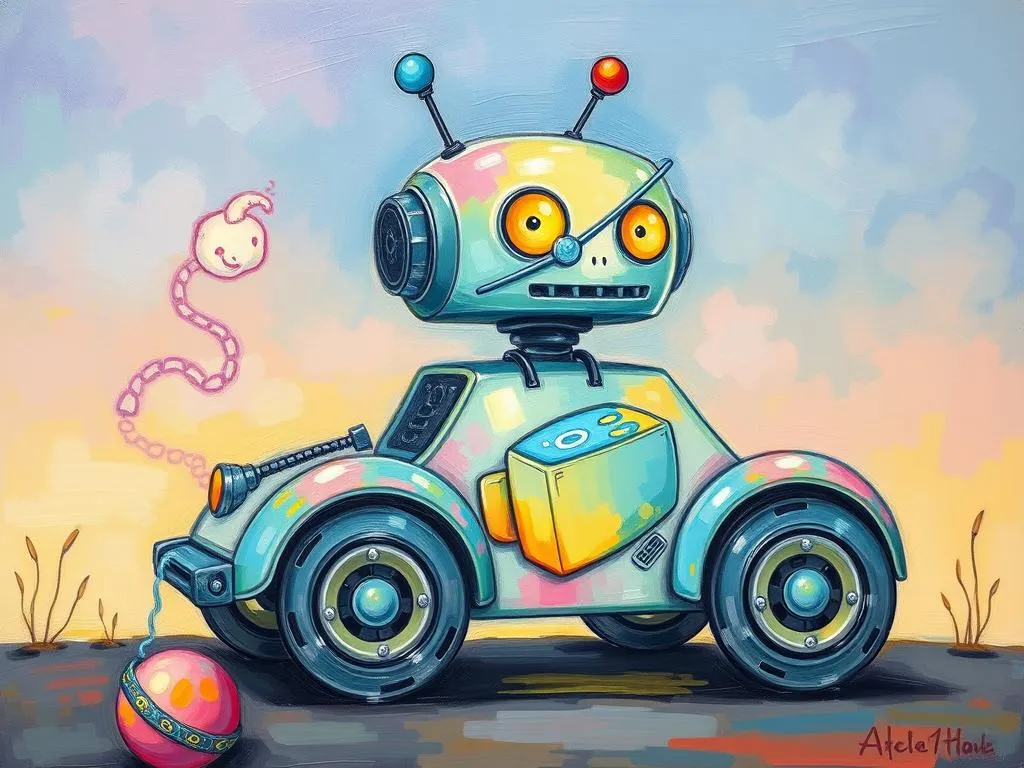 robot car dream meaning