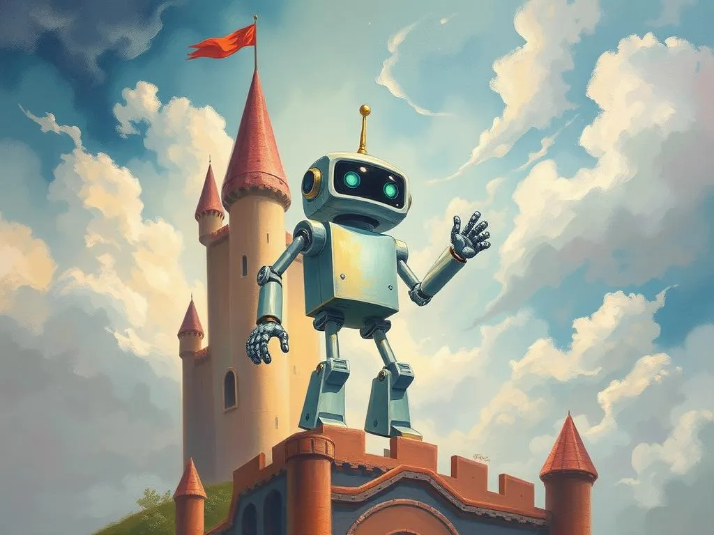 robot from castle in the sky dream symbol analysis