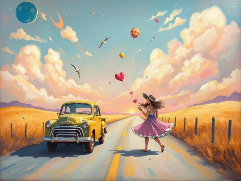 Romance on Road Dream Symbolism