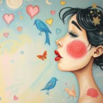 rubbing lips in dreams hidden meanings