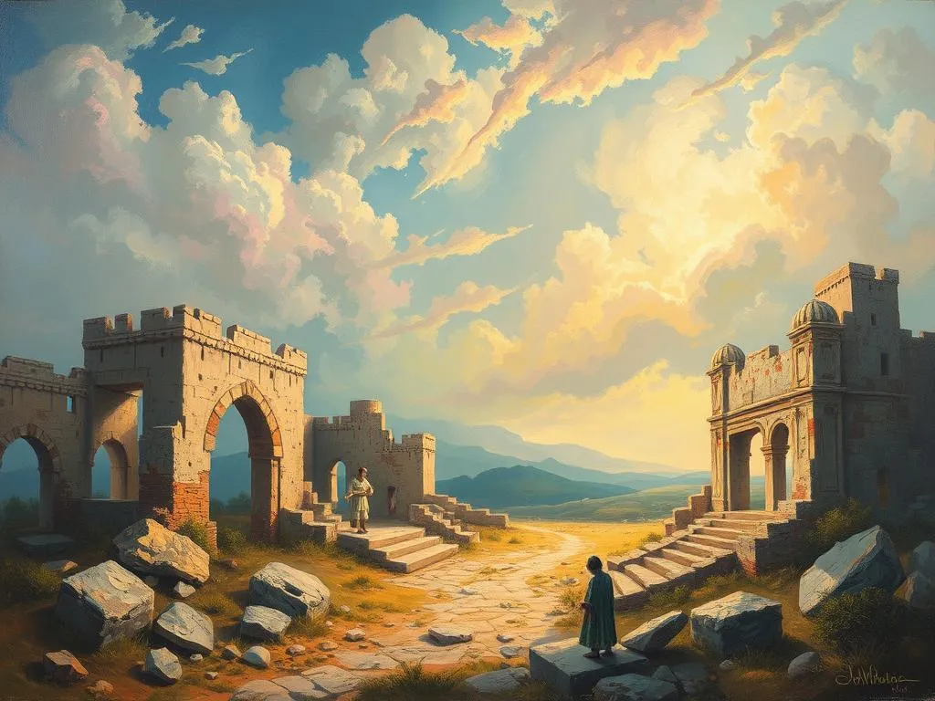ruins in dream meaning