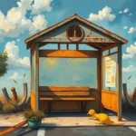 rusty bus stop dream symbolism