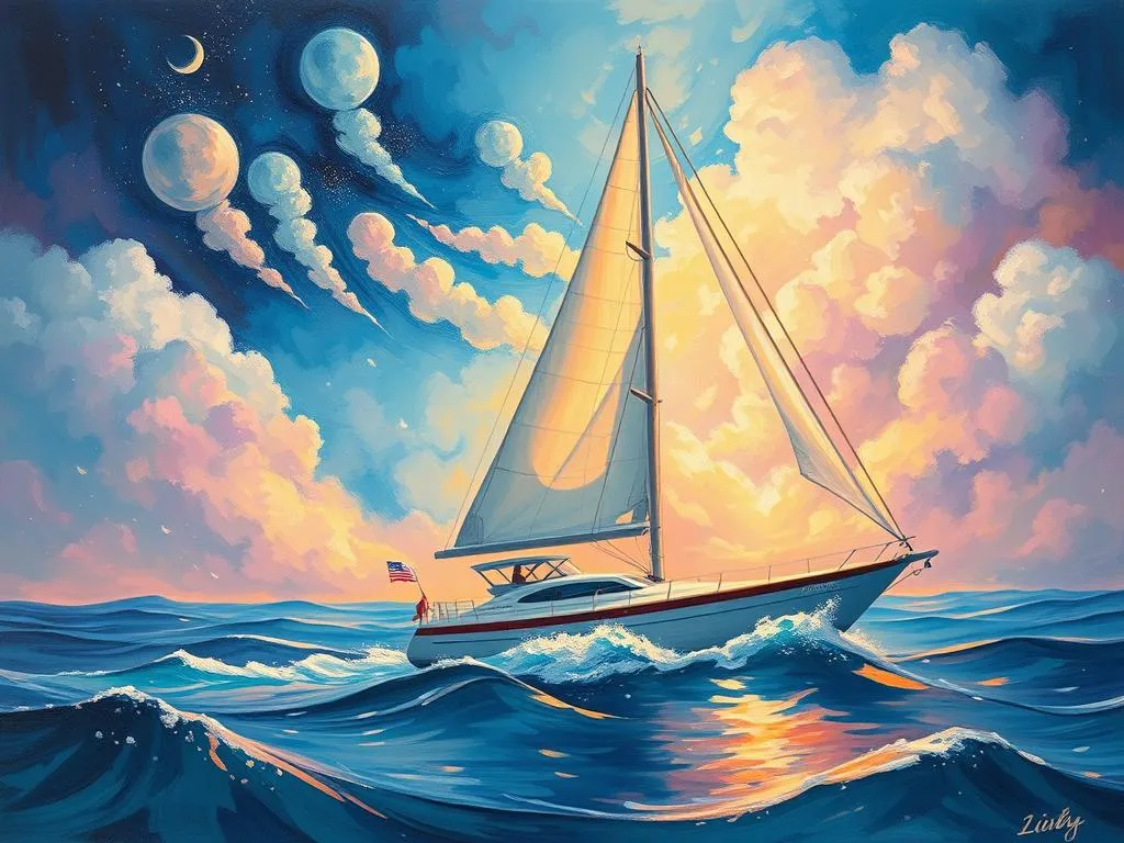 sailing through dreams unveiling the symbolism of yachts