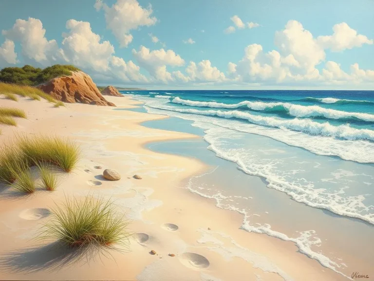 Sandy Shorelines Decoding Hidden Meaning Beaches Dreams