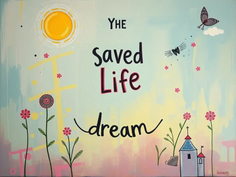 Saved Life Dream Symbol: Unlocking the Depths of Resilience