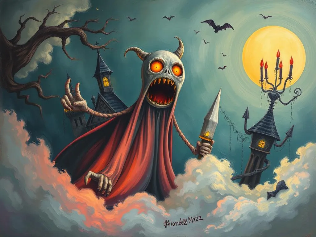 scary presence in dreams