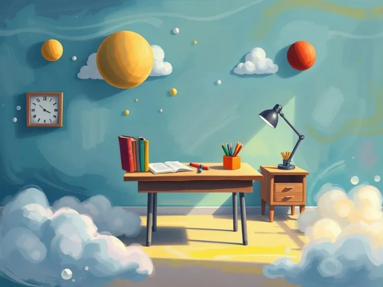 School Desk in Dreams