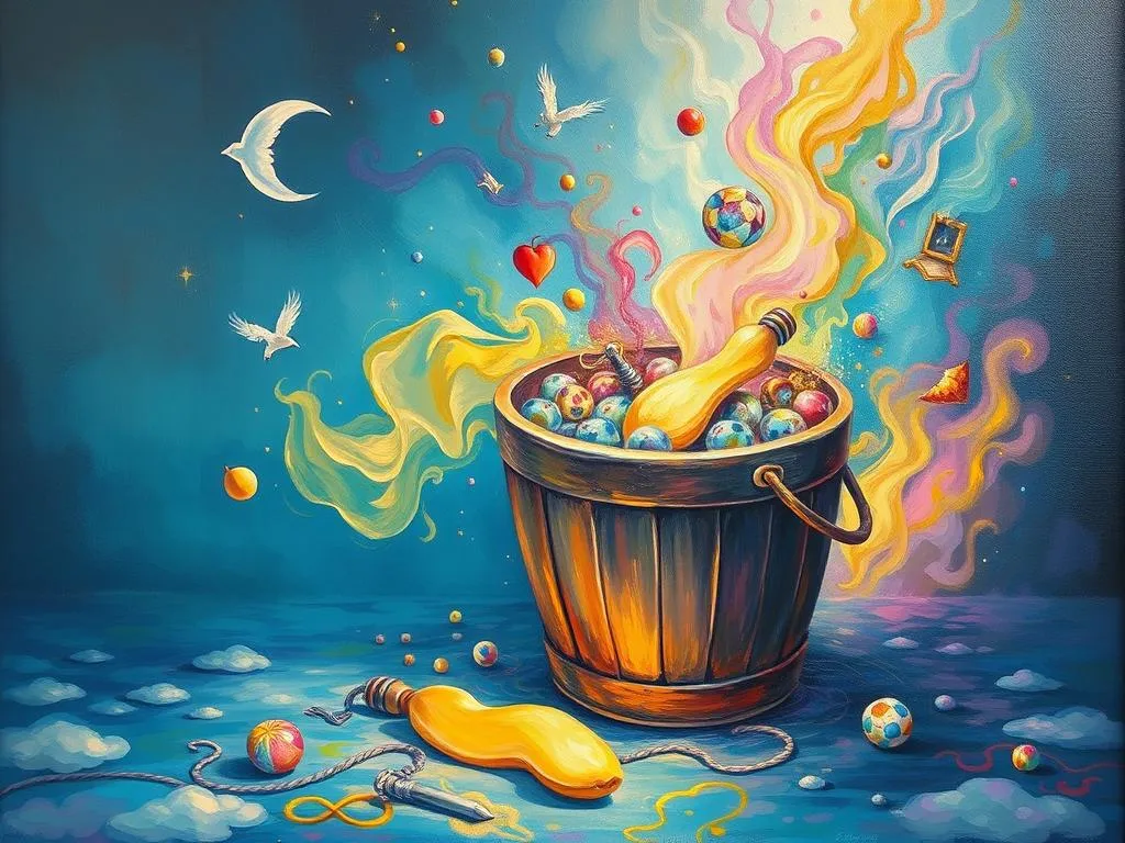 secrets unravel bucket dream symbolism