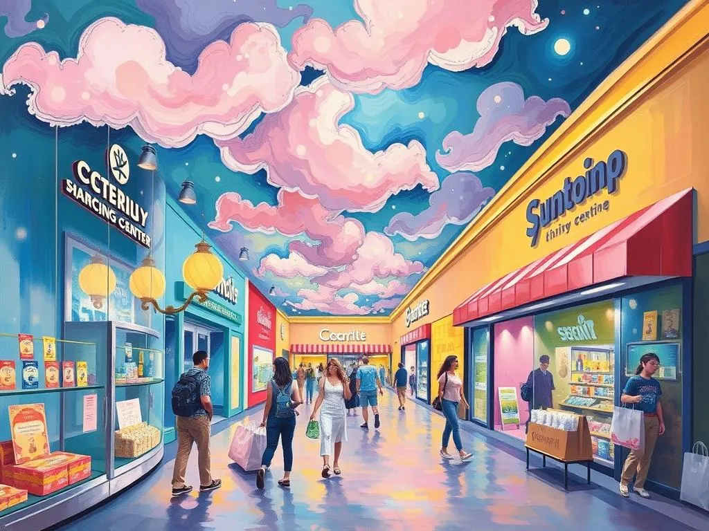 shopping center dream meaning