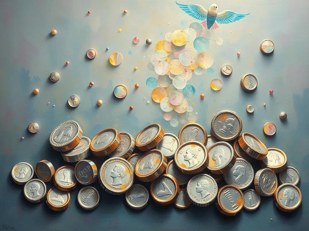 silver coins dream meaning