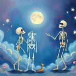 skeletal family in dreams