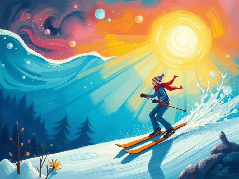 Skiing Underwater Dream Symbol