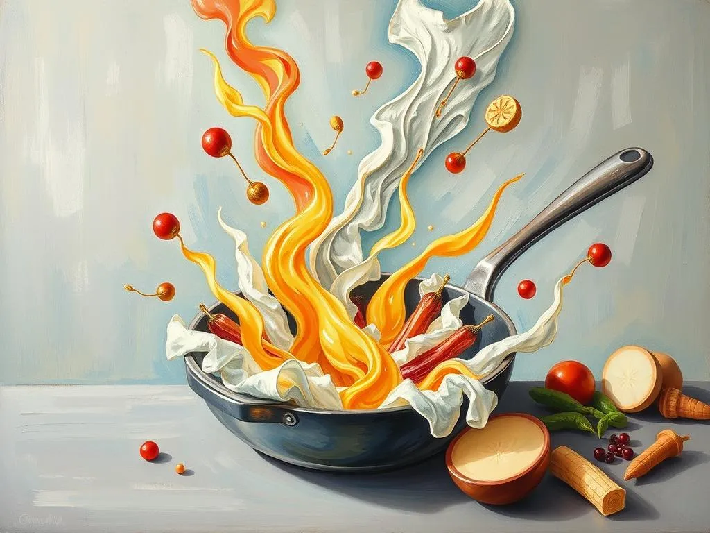 skillet sizzle unraveling the culinary dreamscape