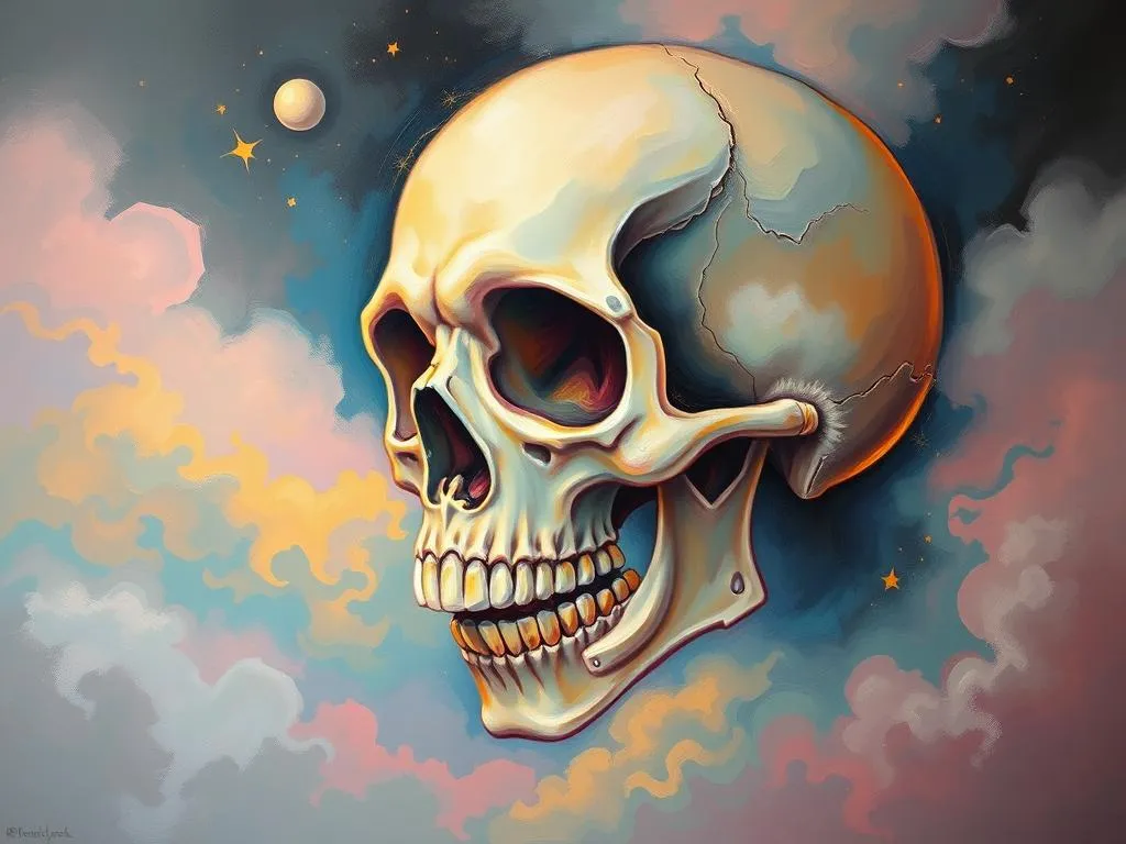 skull in dreams