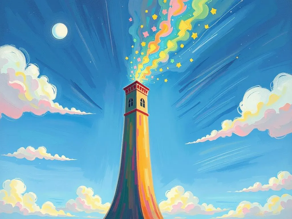 sky tower dream symbolism