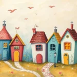 small houses in dream