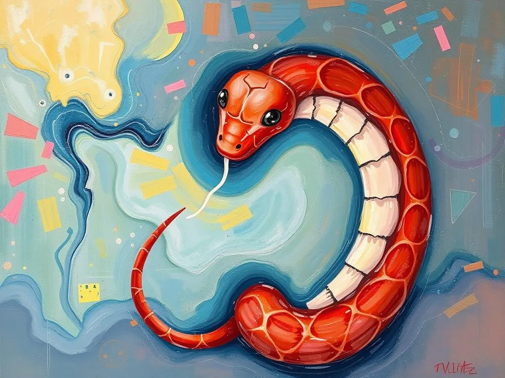 small red snake dream meaning