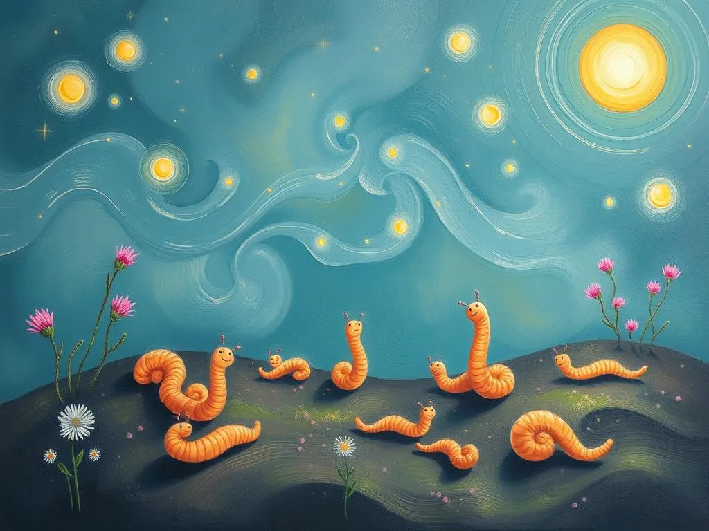 small worms in dreams what they symbolize