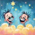 smiling while crying dream symbol
