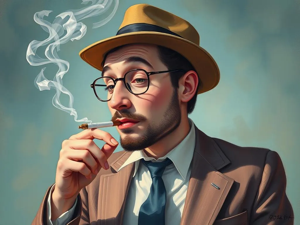 smoking man dream symbolism interpretation