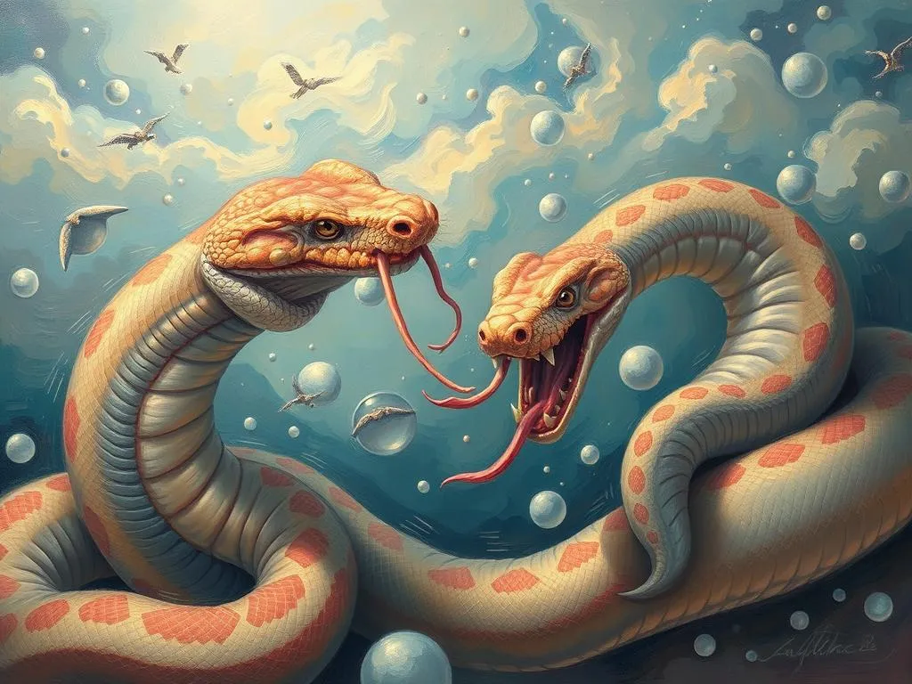 snakes biting you in dreams