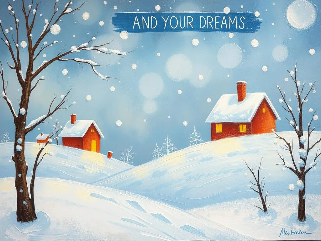 snow and your dreams