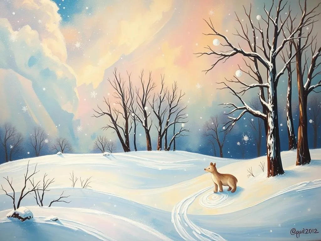 snowfall dream meaning