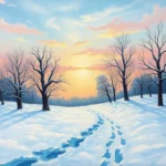 snowy weather dreams embracing tranquility isolation transformation