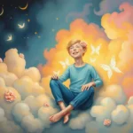 someone sitting on face dream symbolism