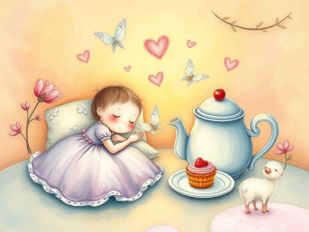 soothing slumber sweet secrets tea tiny cakes dreams