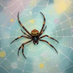 spider in mosquito net dream symbolism and meaning