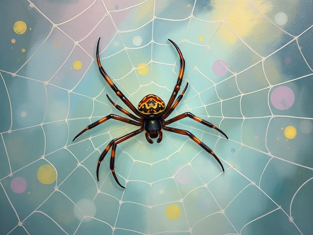spider in mosquito net dream symbolism and meaning
