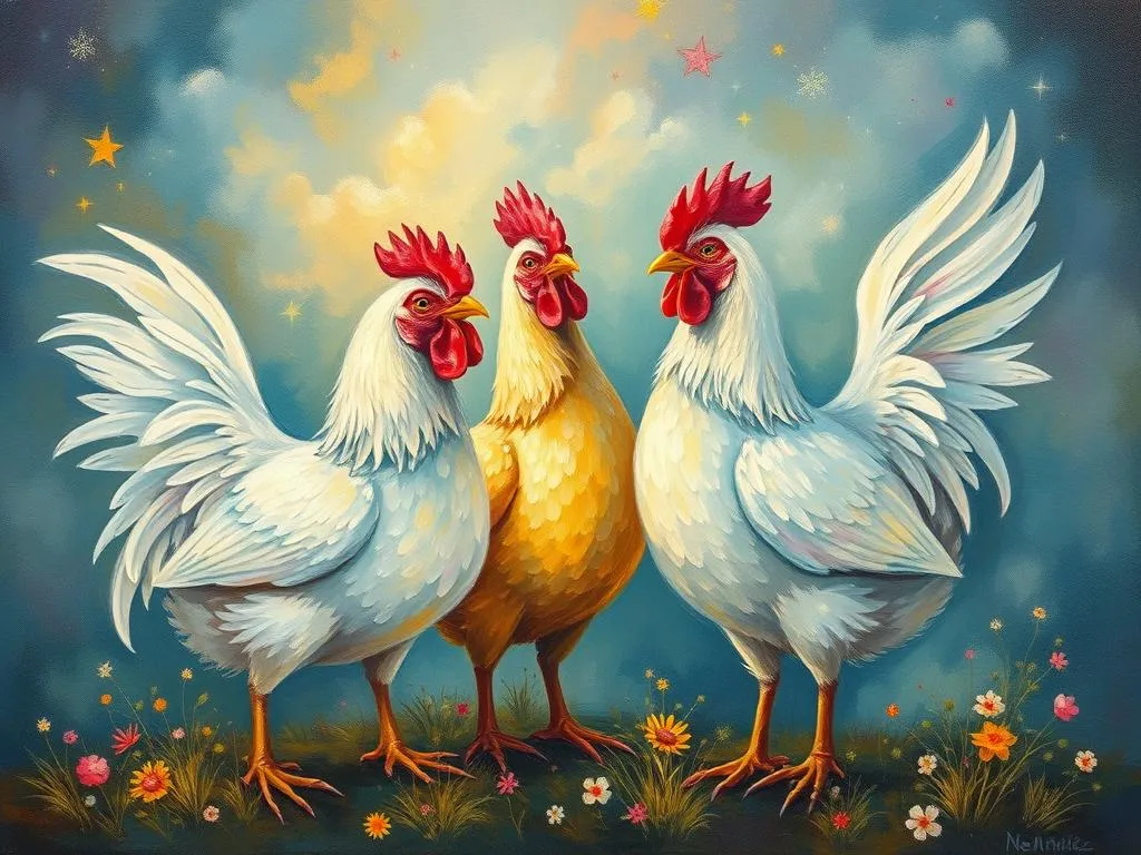 spiritual meaning dreaming hens