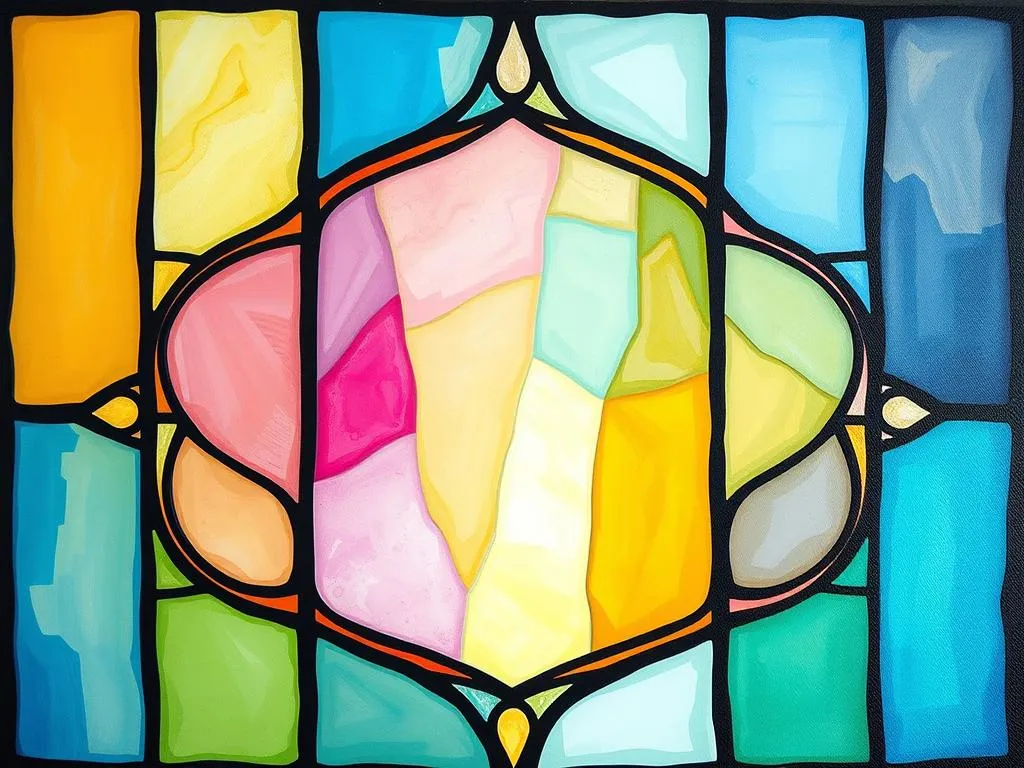 stained glass window dream symbol