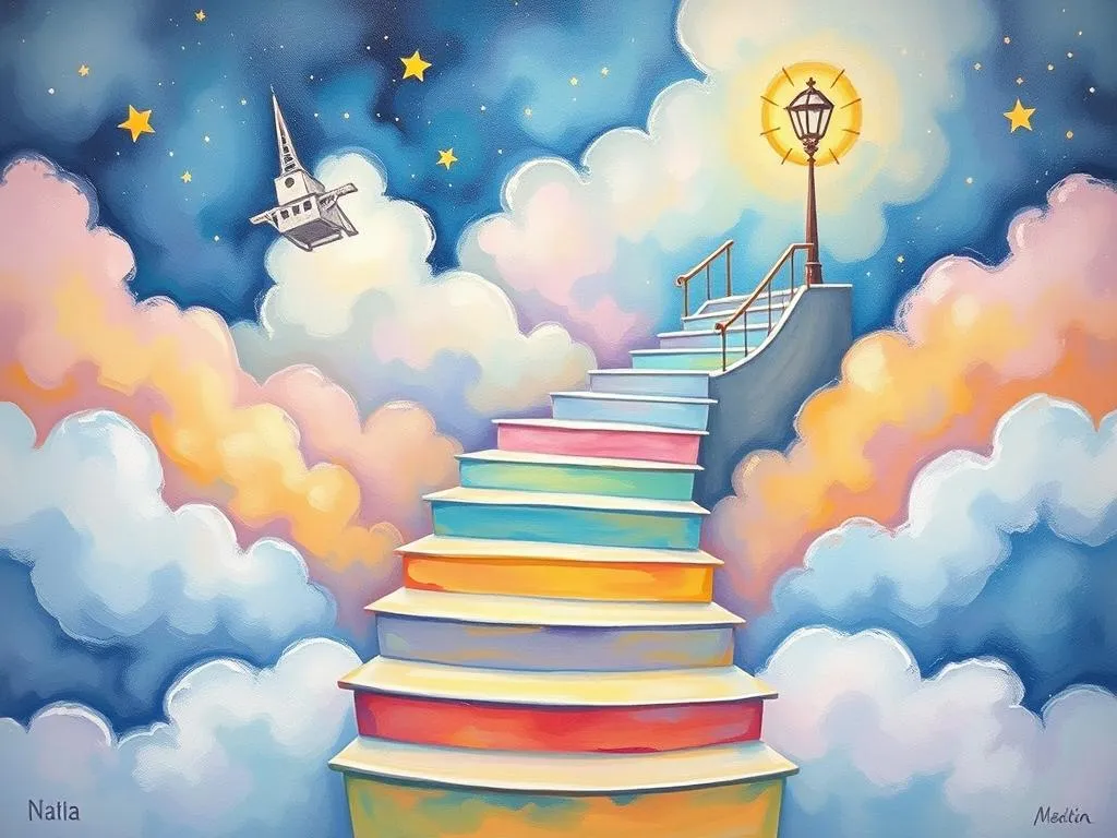steps and staircases in dreams symbolic meaning