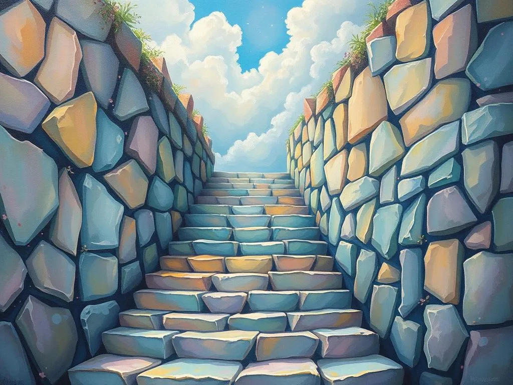 stone stairs in dreams