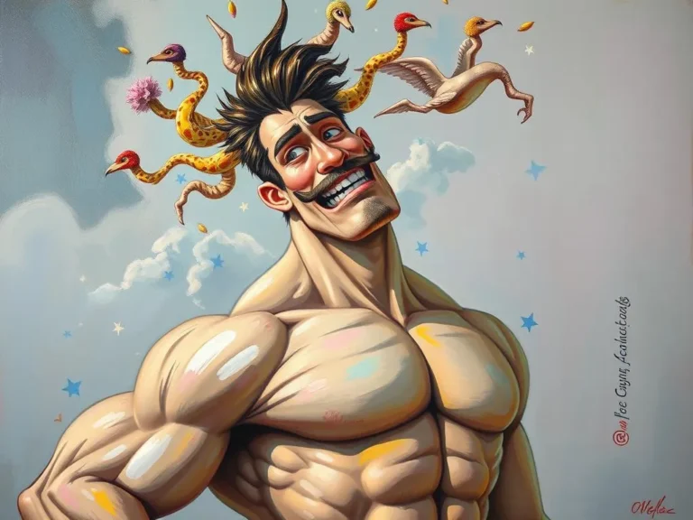 Strong Muscular Man Dream Symbolism