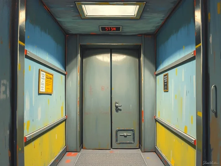 Stuck in a Freight Elevator Symbolic Meaning