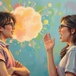 students speaking loudly over me dream symbol