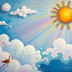 sun shining dream symbolism