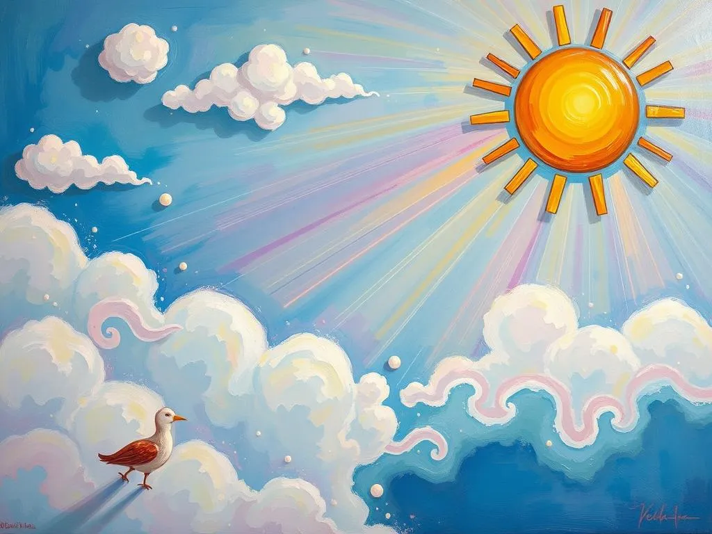 sun shining dream symbolism