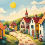 sunny village dream meaning happiness comfort and contentment