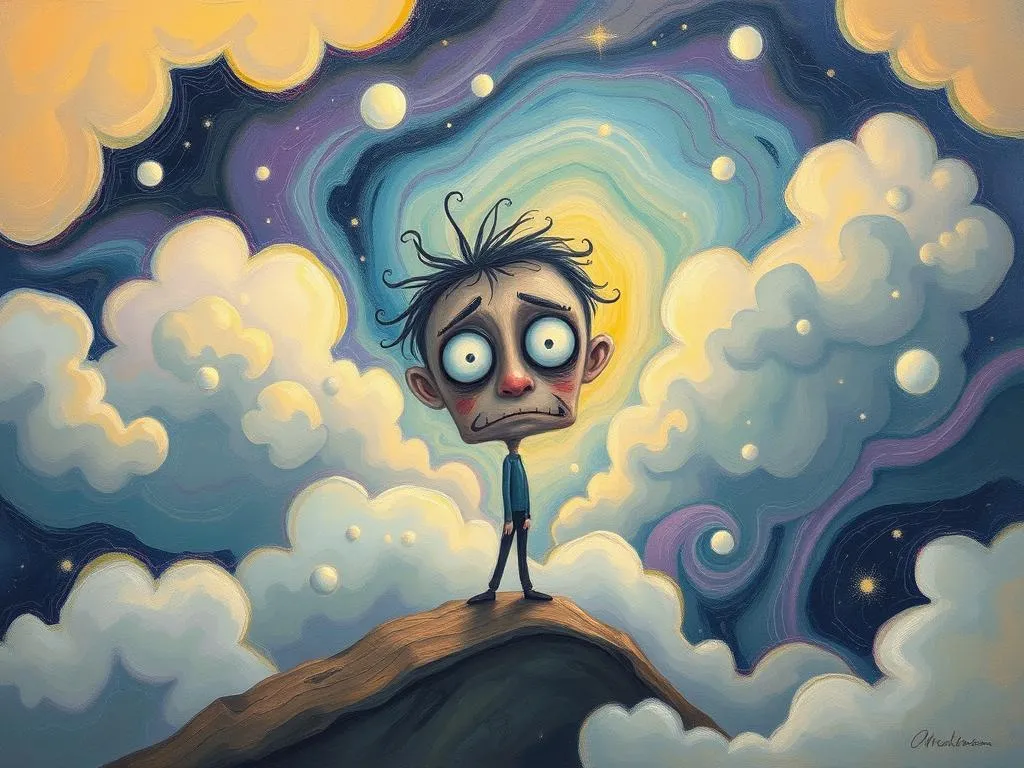 suspicious guide in dreams