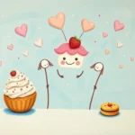 sweets dreams luxurious dessert symbols