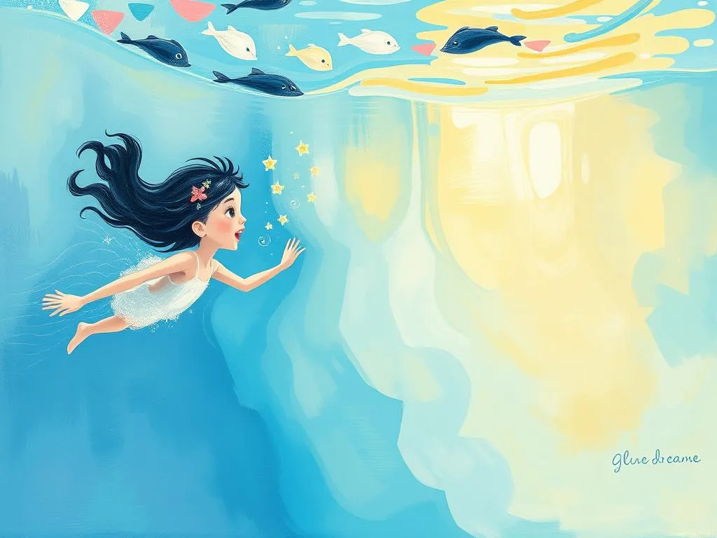 swimming day dream meaning