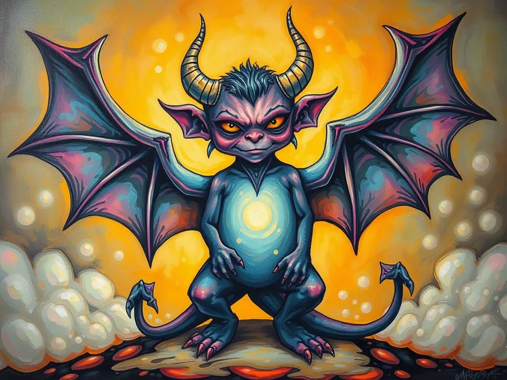 symbolism demon wings dreams