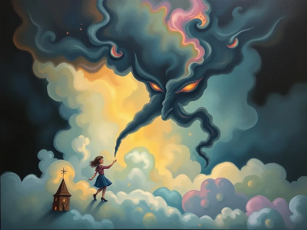 symbolism of dark smoke in dreams