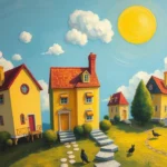 symbolism of yellow houses in dreams