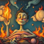 symbols of a burnt man in dreams