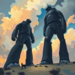 tall black giants in dreams